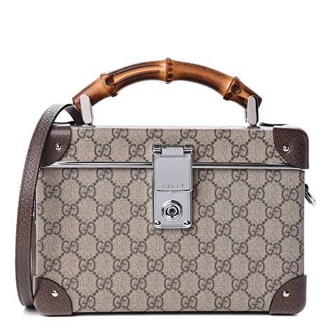 gucci globe trotter beauty case|GUCCI GG Supreme Monogram Globe.